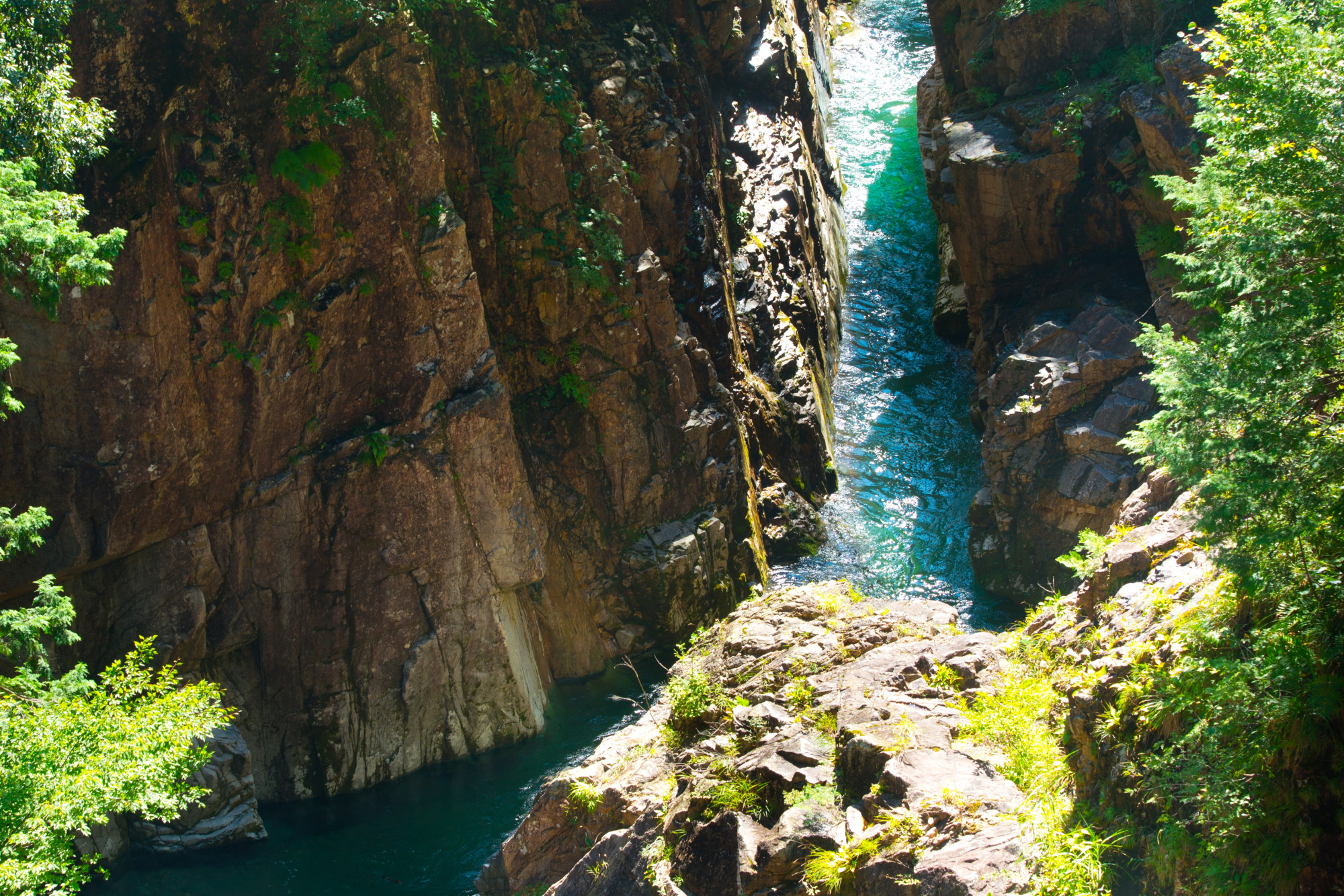 関市が誇る秘境「川浦渓谷」